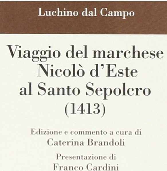 Il libro del viaggio di Niccolò