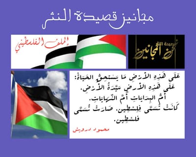 الملف الفلسطيني في مجانين قصيدة النثر