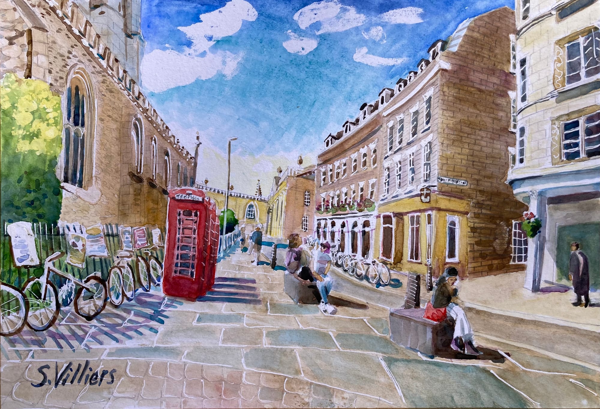 Phone boxes on St. Mary's Street