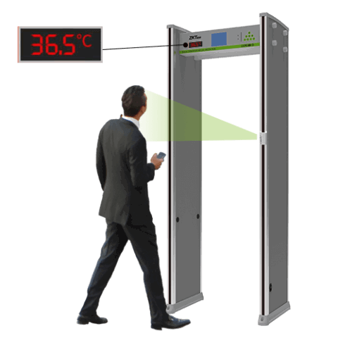 Detector de metais + temperatura