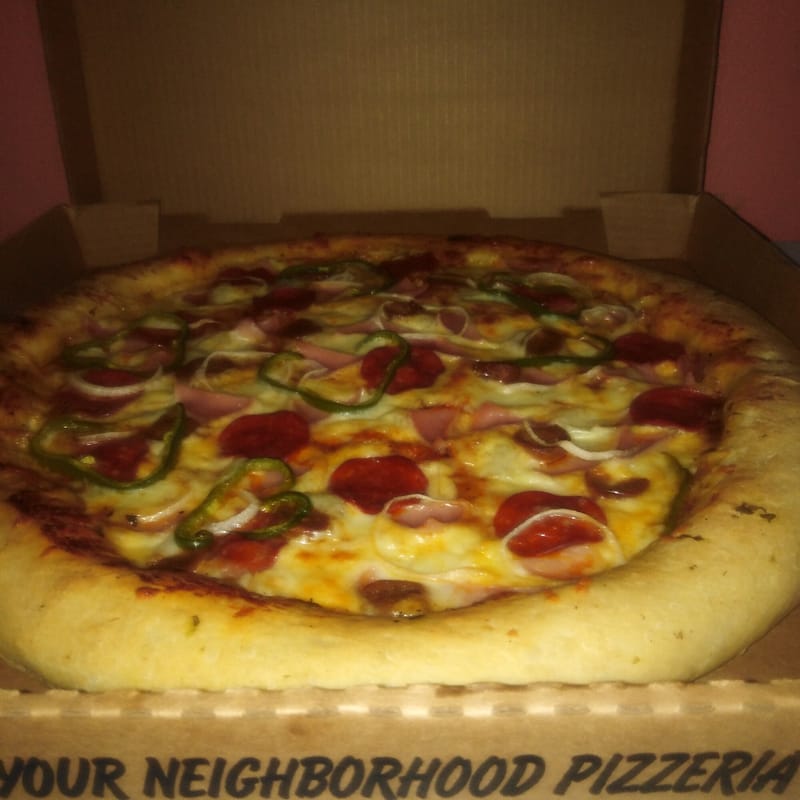 Pizza orilla de queso