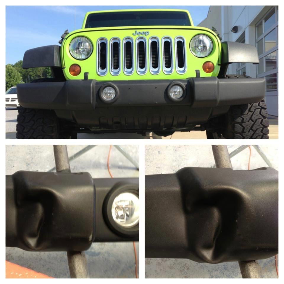 Jeep Front Bumper Repair