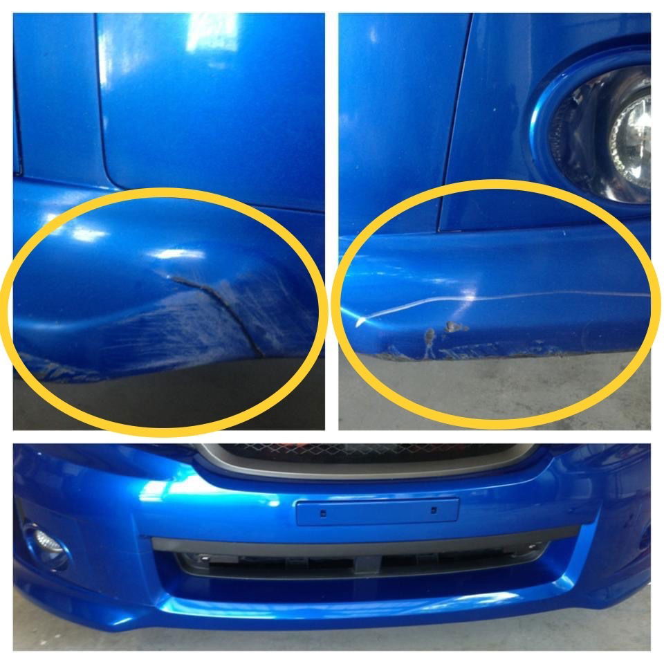 Front Bumper Crack Repair