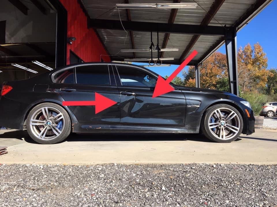 Paintless Dent Removal Before Pic 1 of 4