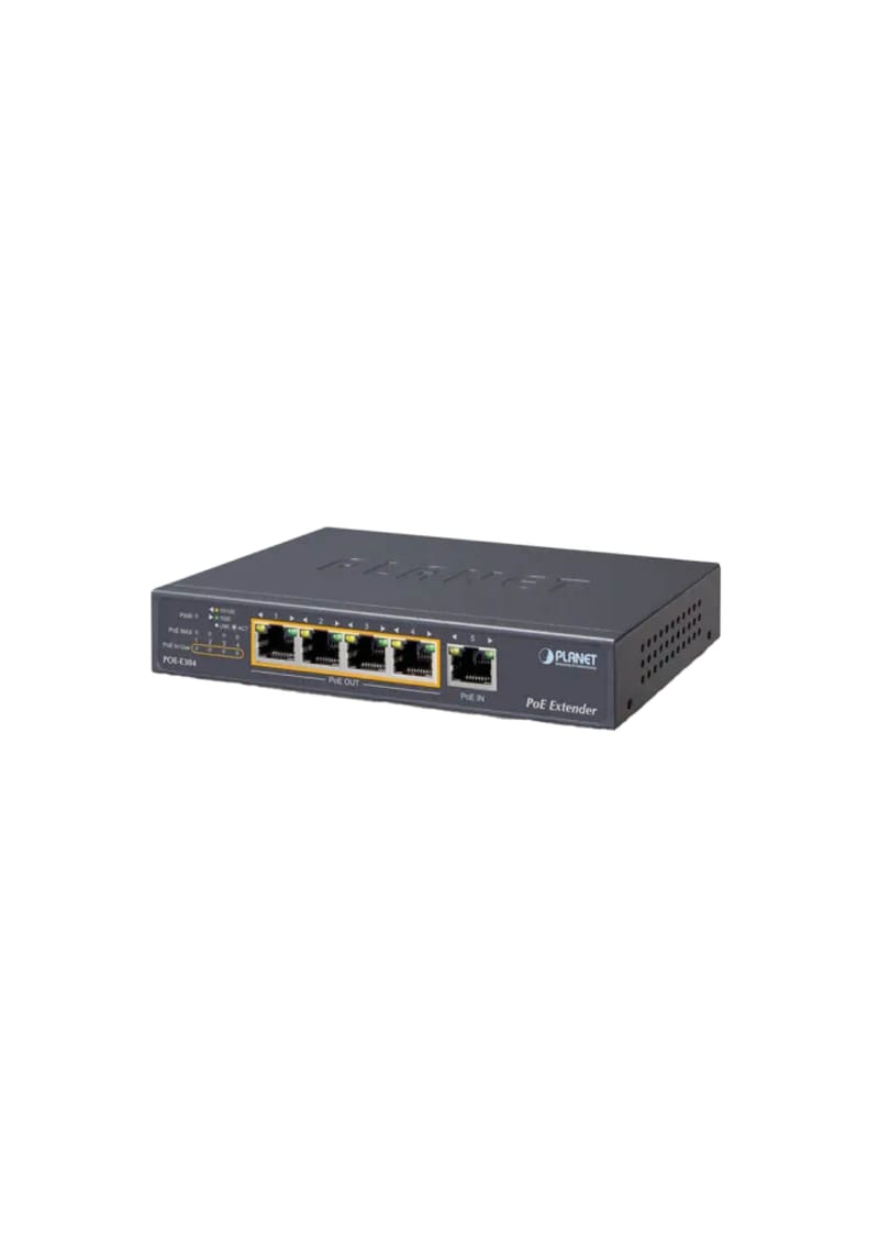 Planet POE-E304 Ultra PoE Powered 4 Port PoE Switch - 05 FIRE...