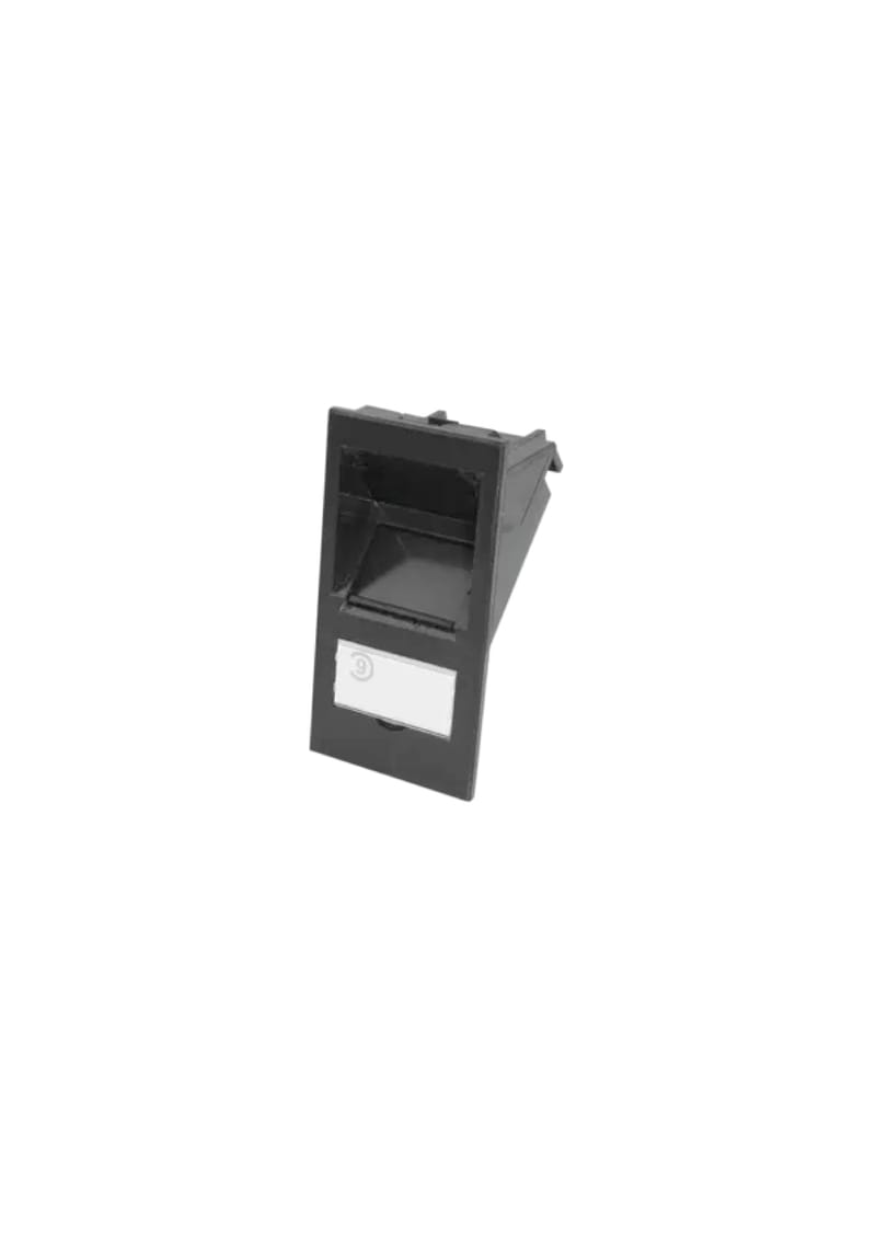 Keystone Angled Module Insert Fascia 25x50mm White - 05 FIRE & S...