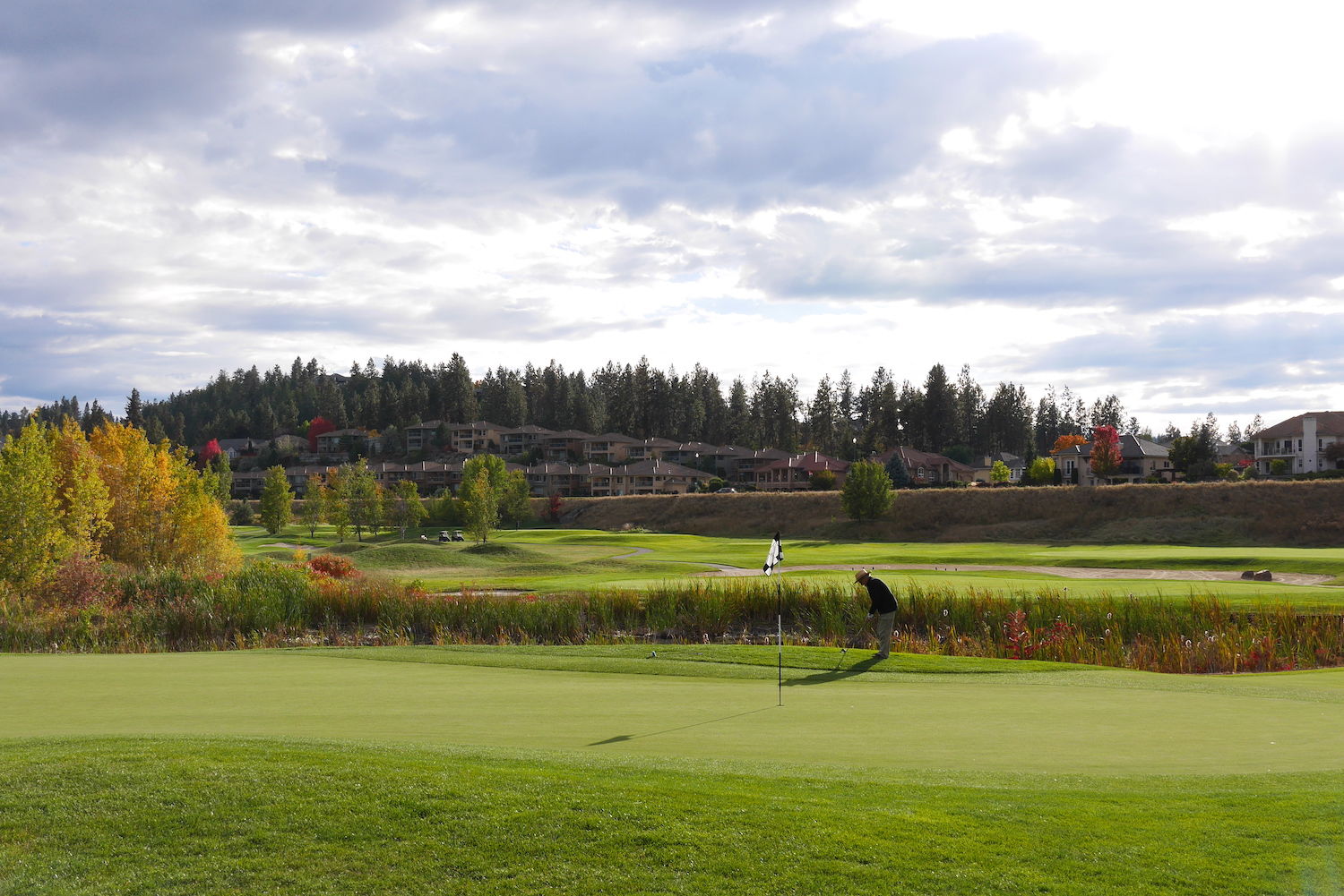 Hole #14 Quail course at Okanagan Golf Club