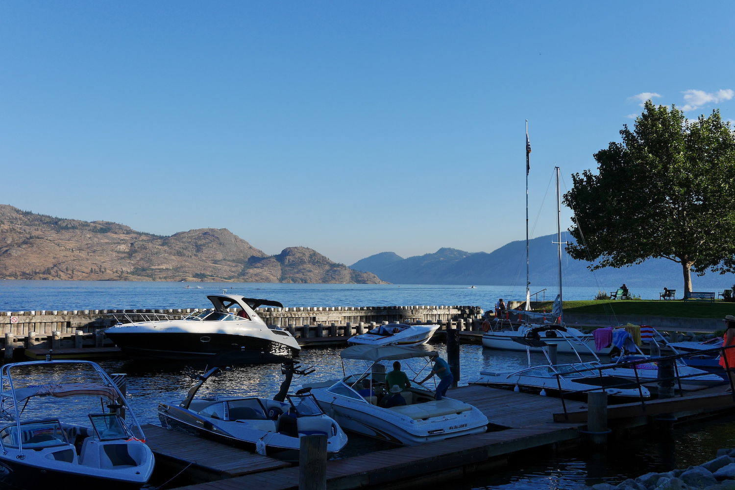 Lake Front at Down Town Peachland