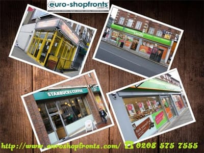 Aluminium Shop fronts London