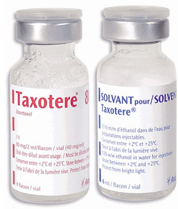 טקסוטר docetaxel\taxotere