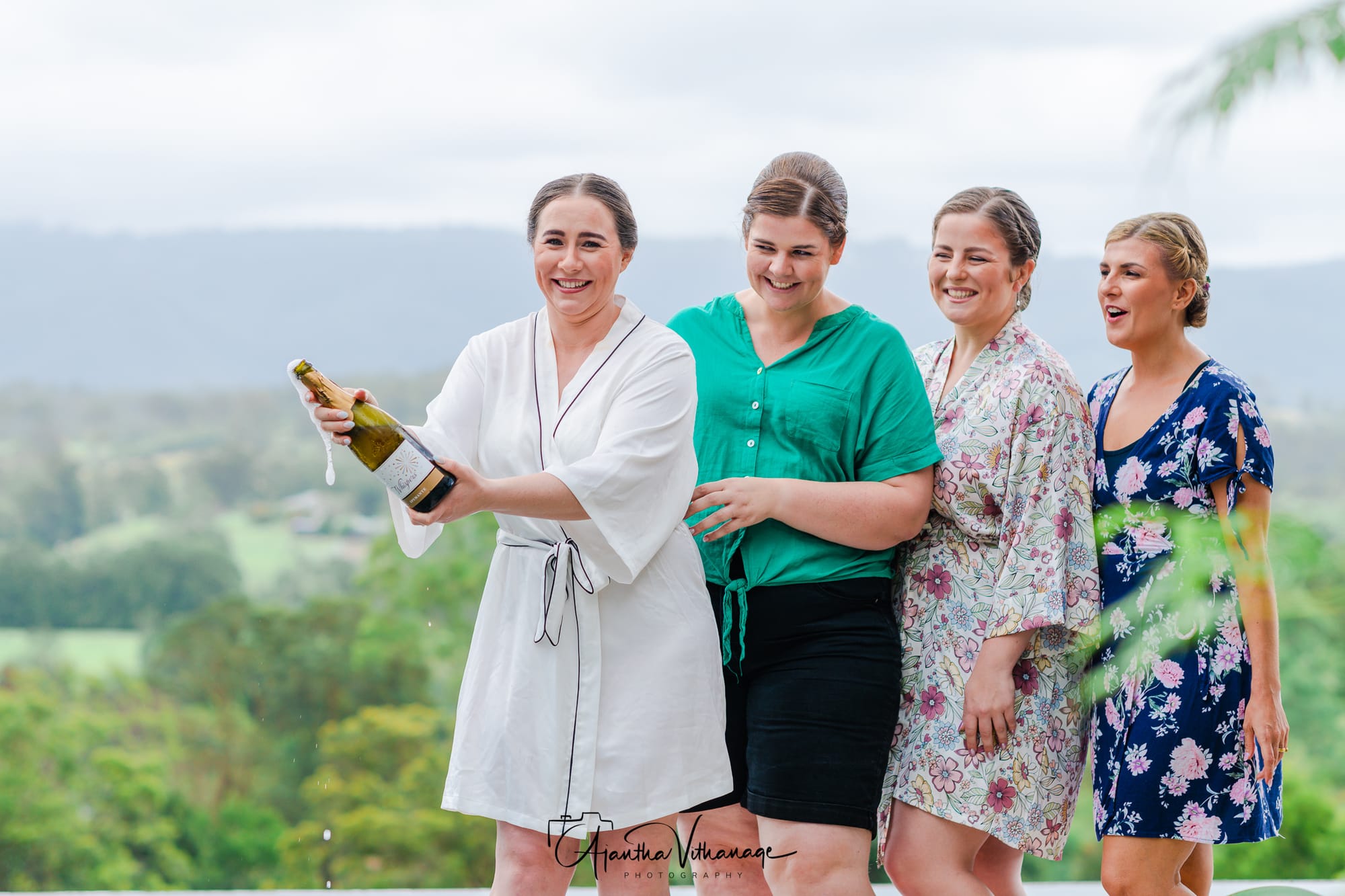 Bride & the bridesmaid