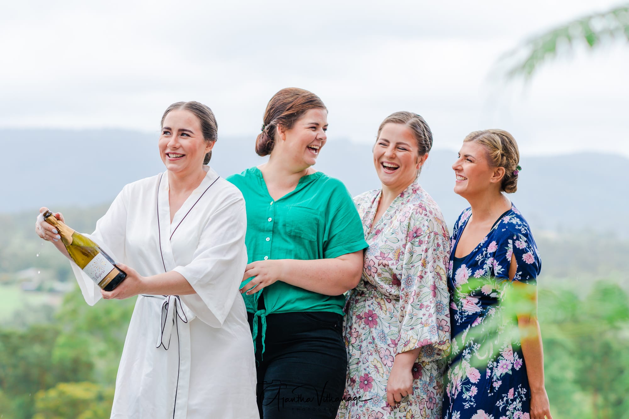 Bride & the bridesmaid