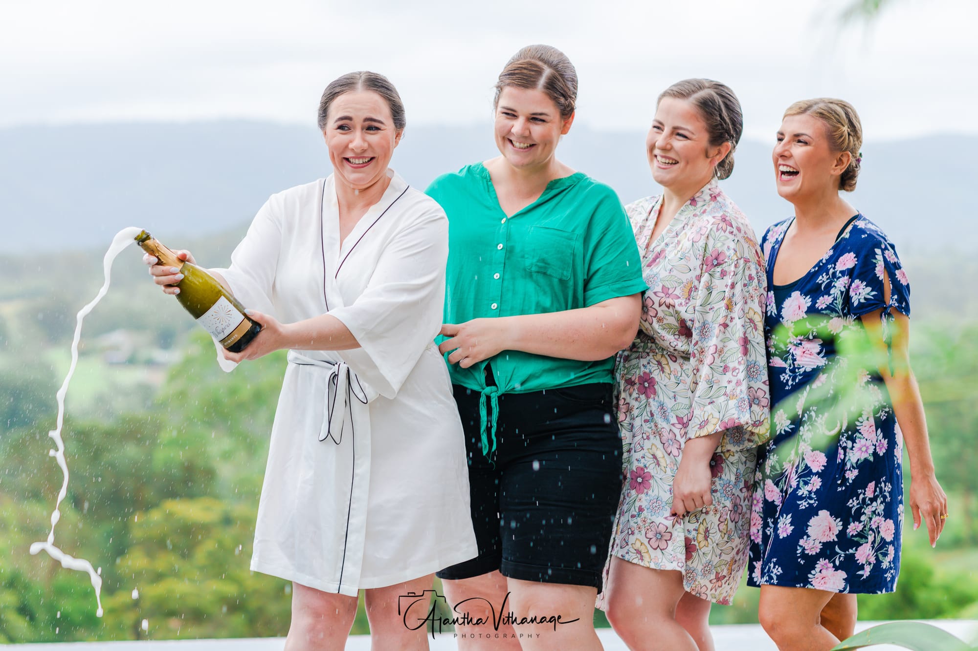 Bride & the bridesmaid