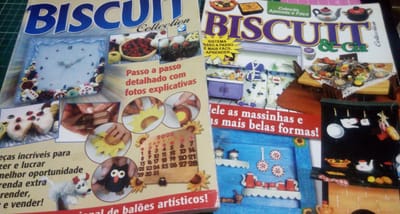 Revistas de Biscuit e Passo-a-passos