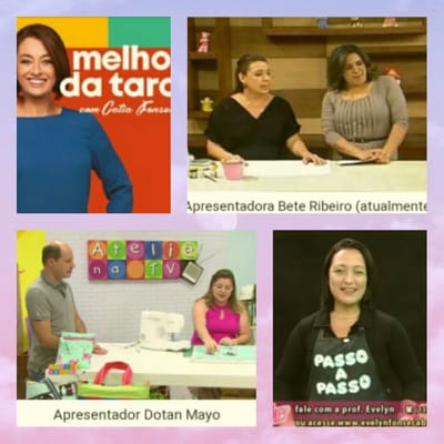 Programas de TV de Artesanato: Porcelana Fria/Biscuit