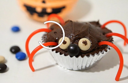 Cupcakes inspirados en Halloween