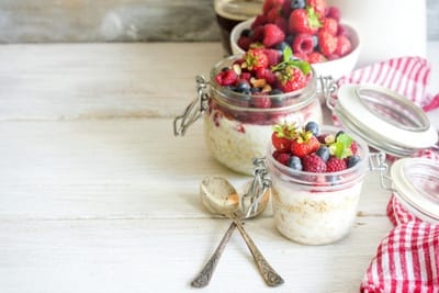 حلى الشوفان بالكاسترد