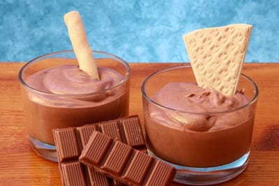 بودينغ الشوكولاتة بالبسكويت