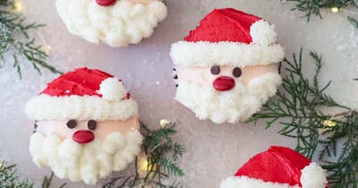 Christmas Santa Cupcakes
