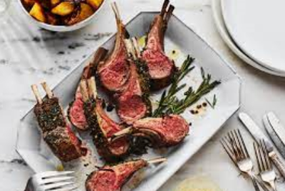 Roasted Rack of Lamb