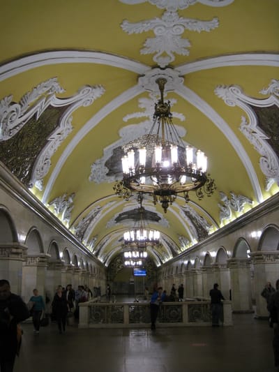 METRO DE MOSCÚ, COMO MOVERSE