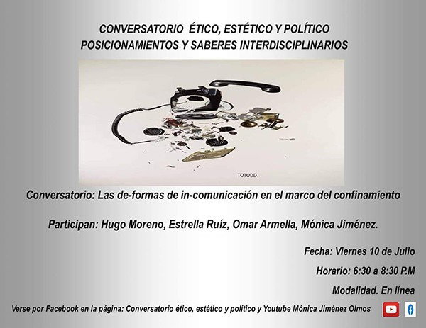 Las de-formas de in-comunicación en el marco del confinamiento