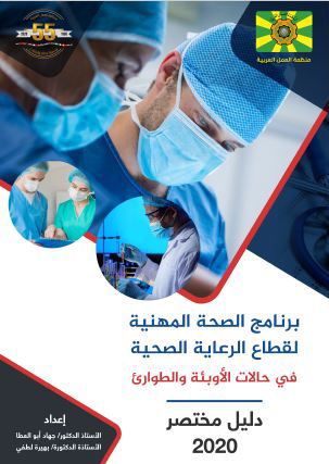 Occupational health program for the health service sector in epidemic and emergency situations