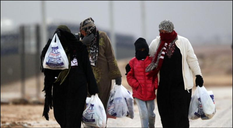 دراسة: 64% من اللاجئين في الأردن يعيشون بأقل من 3 دنانير يوميا