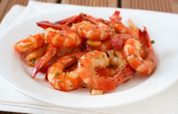 CREVETTES A L'AILE