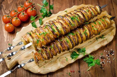 BROCHETTE DE POMMES DE TERRE