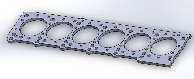 マケレレ Mercedes M104 Cylinder Head Gasket - The Kangaroos Team