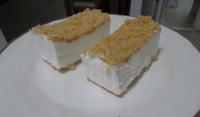 עוגת גבינה קרה ללא אפייה ,ללא גלוטן!!! וללא סוכר!!