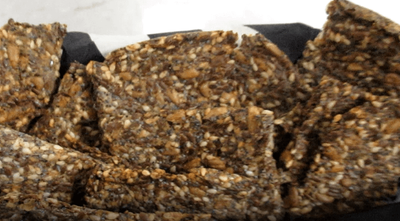 קרקרים פריכים בריאים  ללא קמח וללא שמן קל להכנה!!ערך גליקמי נמוך!!!