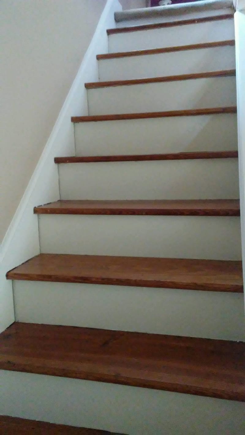 Painting stair cases