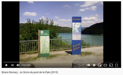 CHANSON N°3 : JE T'ECRIS DU PONT DE LA PYLE (2014)