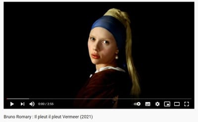 CHANSON N°8 : IL PLEUT IL PLEUT VERMEER (2021)