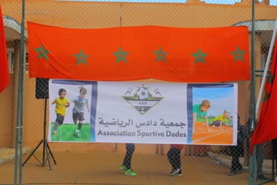 جمعية دادس الرياضية تحتفل بعيد المسيرة الخضراء