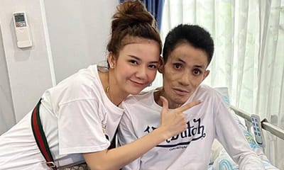 จ๊ะ อาร์สยาม รุดเยี่ยมให้กำลังใจ โรเบิร์ต สายควัน