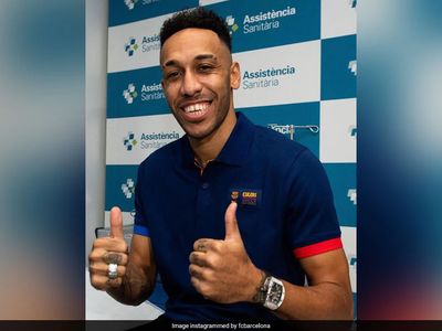 Pierre-Emerick Aubameyang ยกย่องโอกาสตลอดชีวิตหลังจากเซ็นสัญญากับ FC Barcelona