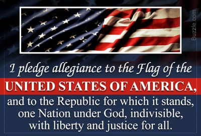 The Pledge of a Allegiance