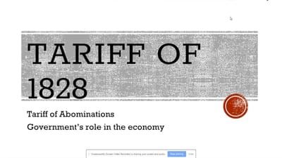 Tariff of 1828
