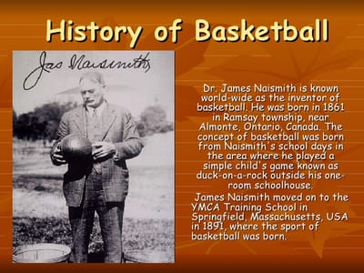 History of Basketball