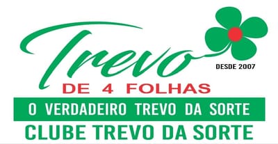 Trevo de 4 Folhas - Clube Trevo da Sorte