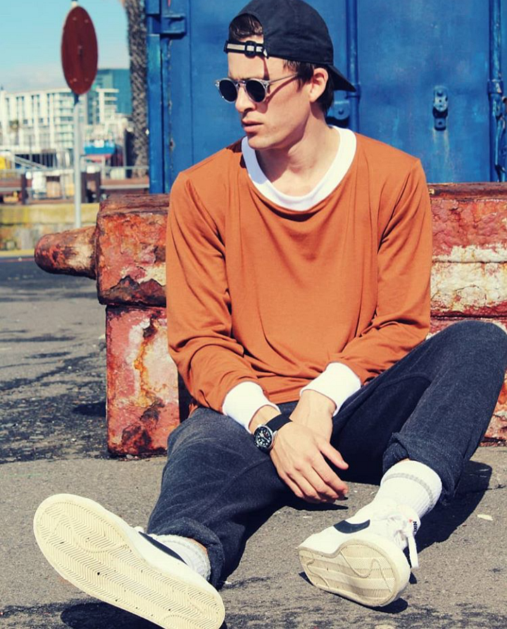 Skateboarder and  Road Running Athlete