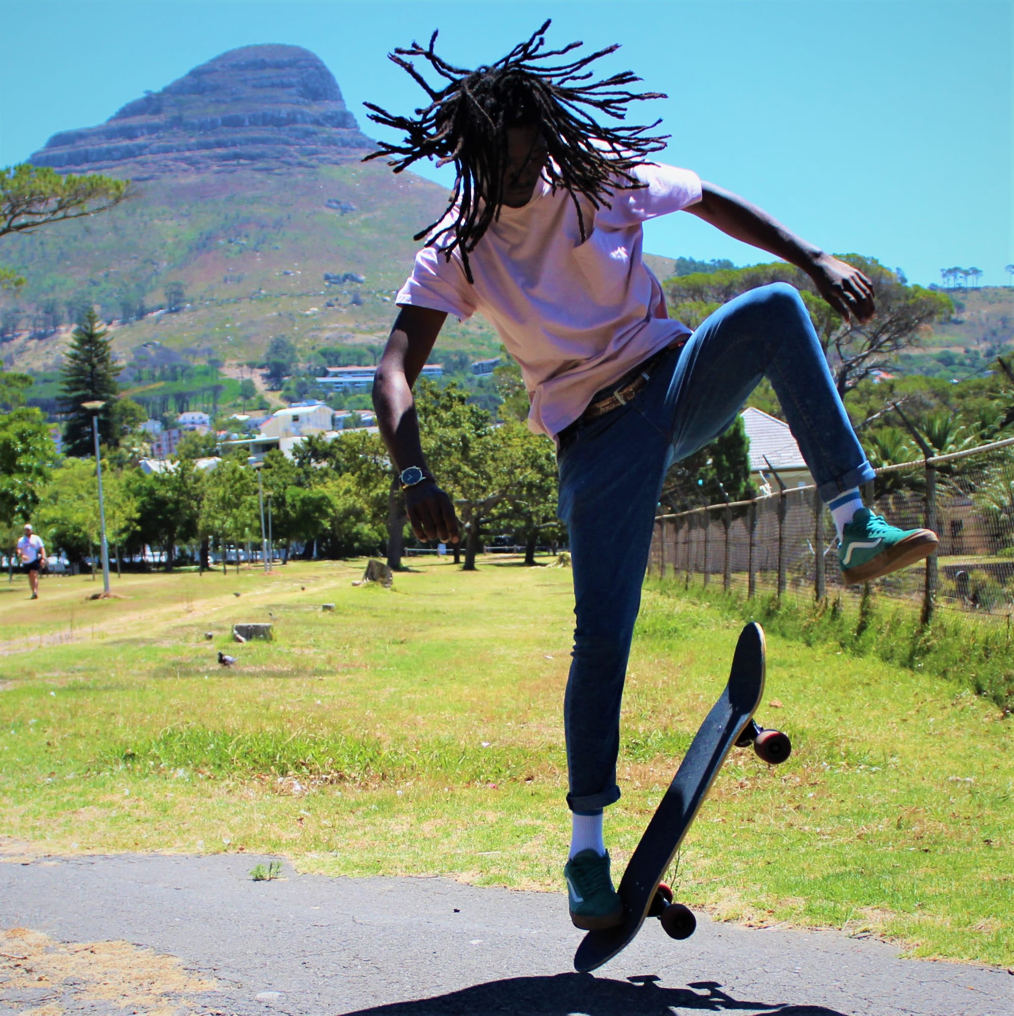Skateboarder and Soccer  