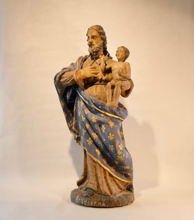 Der heilige Joseph und die Lilie