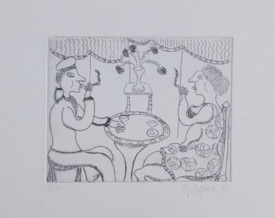 Ferruccio Bolognesi, vier Radierungen