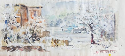 Georges Trincot, Aquarelle