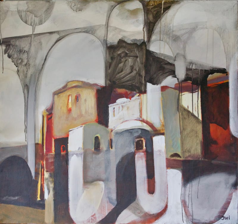 (61S) STADT UNTER BRÜCKEN, JURI BORODATCHEV