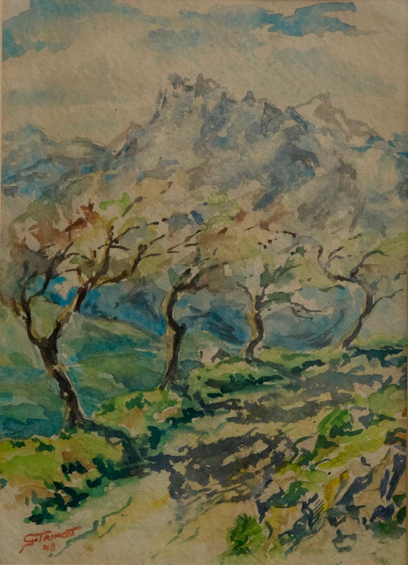 (23W) Pilatus- Vorgebirge von Georges Trincot 1921 - 2005